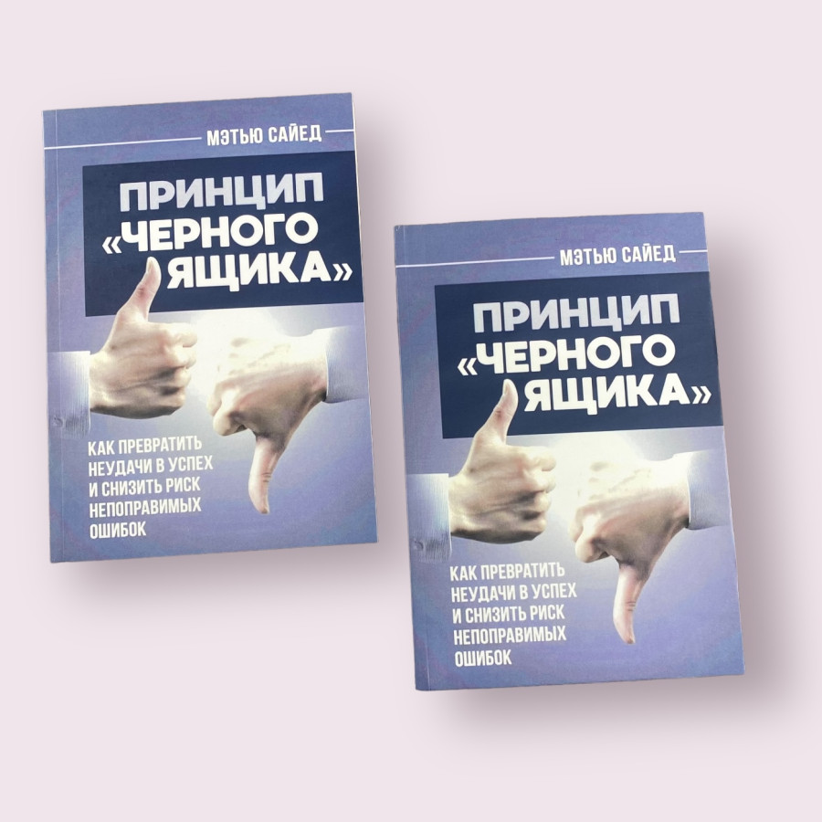 Принцип «черного ящика». Как превратить неудачи в успех и снизить риск непоправимых ошибок Сайед Метью